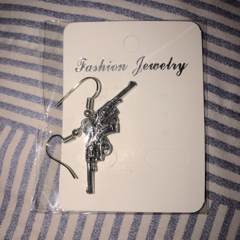 GUN EARRINGS